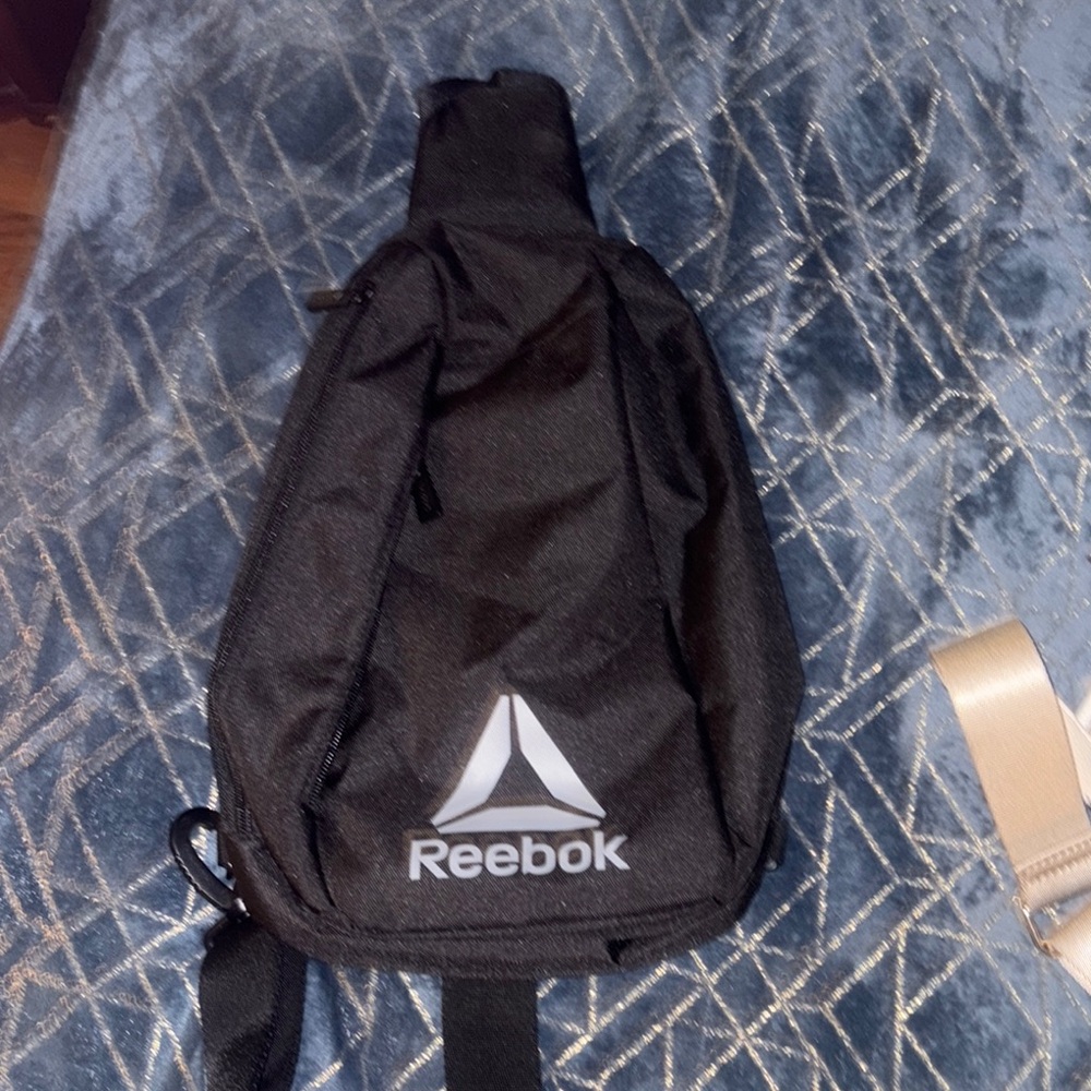 Reebok Charcoal Crossbody Bag
